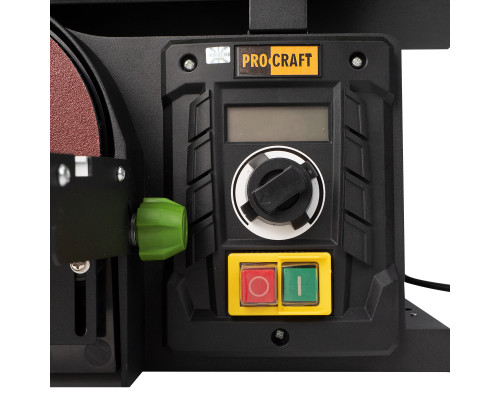 Дисково-стрічковий шліфувальний верстат (гріндер) Procraft BDS400S
