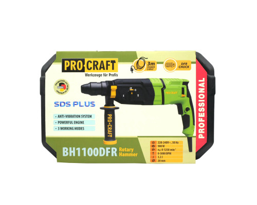 Перфоратор Procraft BH1100DFR