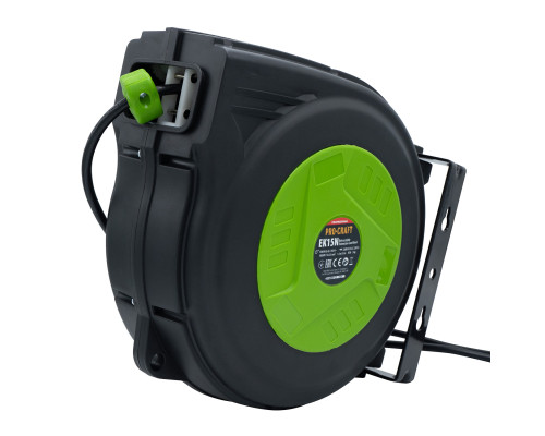 Подовжувач на котушці Procraft EK15N 3x1,5мм² 15 м