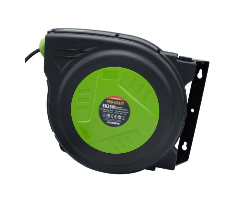 Подовжувач на котушці Procraft EK25N 3x1,5мм² 25 м