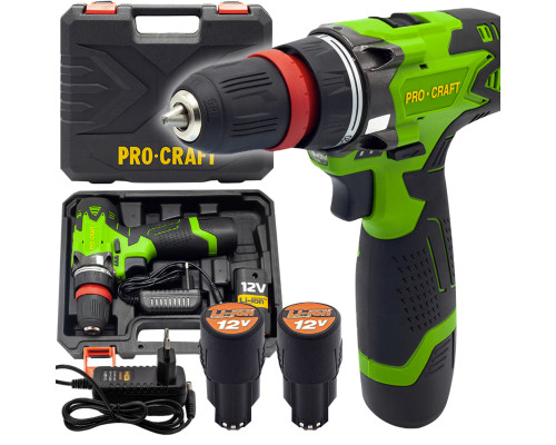 Шуруповерт Procraft PA12DFR Universal