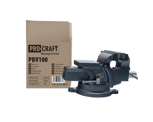 Лещата слюсарні Procraft PBV100