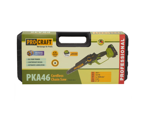 Акумуляторна міні пила Procraft PKA46 (2 акб) Кейс