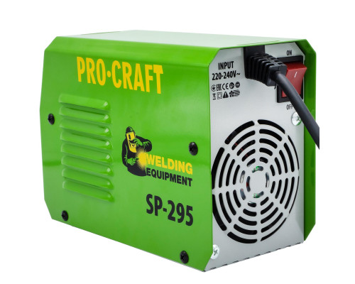 Інверторний зварювальний апарат Procraft SP295 ВМС (КЕЙС)