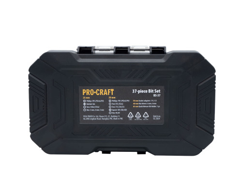 Набір біт Procraft BS37