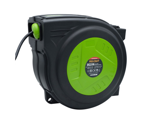 Подовжувач на котушці Procraft EK25N 3x1,5мм² 25 м