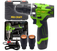 Шуруповерт Procraft PA12Li new