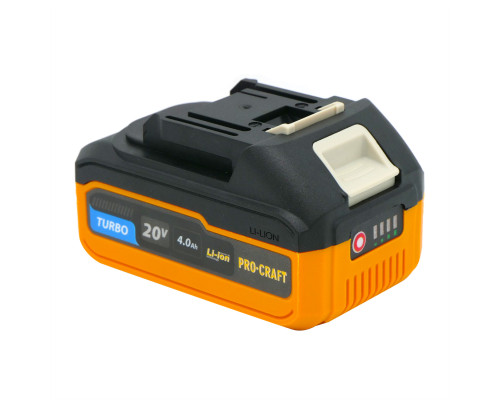 Акумуляторна батарея Procraft Battery20/4 Turbo (20В, 4Аг)