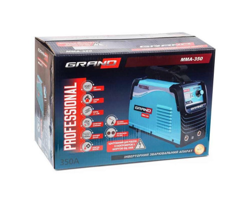 Сварочный инвертор GRAND ММА-350 Professional