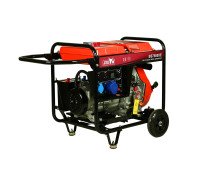 Генератор Дизельний BISON 5.0-5,4 кВт BS7500XE ( ручки колеса)