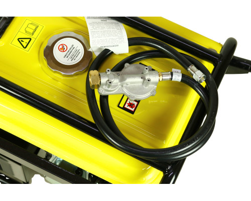 Генератор газобензиновий BISON BS3500LPG (+ручки+колеса)