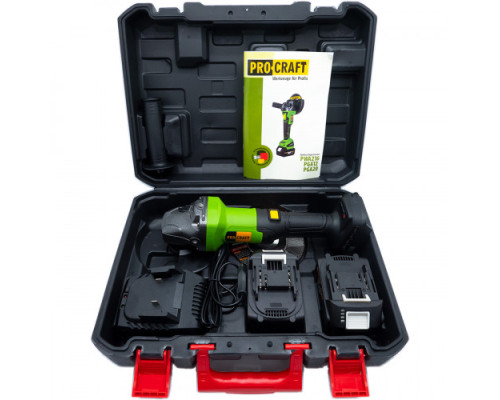 Аккумуляторная мини болгарка Procraft PGA20 (без АКБ и ЗУ)