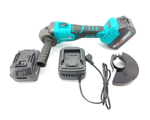 Акумуляторна міні болгарка Grand МШУ-21BL PRO (BRUSHLESS)