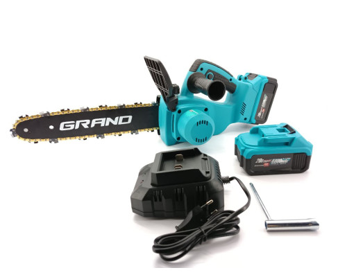 Акумуляторна міні ланцюгова пила GRAND АПЦ-20V/12"-4 PRO (BRUSHLESS)