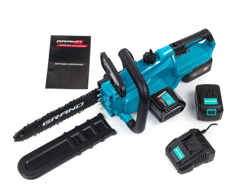 Акумуляторна міні ланцюгова пила GRAND АПЦ-21V BL PRO