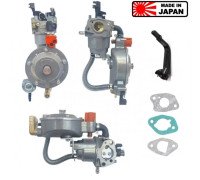 Газовий карбюратор генератора 168F 2кВт-3.5кВт JAPAN