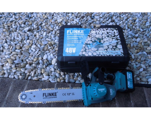 Акумуляторна міні пила FLINKE 48v з шиною 12"  безщіткова
