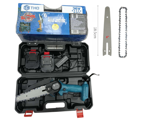 Аккумуляторная мини пила цепная THO 36V M-9016 1 шины 1 цепи (6" 1/1)