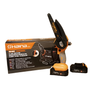  Аккумуляторная мини пила 6" Haina HM-6803 с масло баком