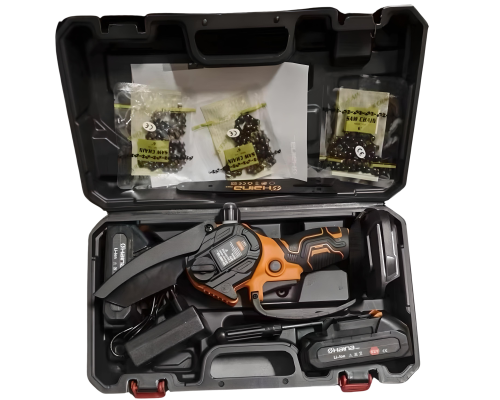  Аккумуляторная мини пила 6" Haina HM-6803 с масло баком