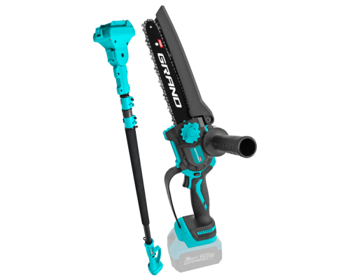 Аккумуляторная пила цепная Grand АПЦ-20V/M8"-4 с телескопической штангой (+АКБ-20/4=1шт.+ЗУ-20/2,4=1шт.)