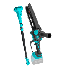 Акумуляторна пила ланцюгова Grand АПЦ-20V/M8"-4 з телескопічною штангою (+АКБ-20/4=1шт.+ЗП-20/2,4=1шт.)
