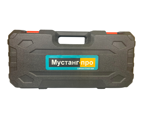 Акумуляторна міні пила Мустанг-ПРО 21В 3,0 Ач 6" шина з маслом баком