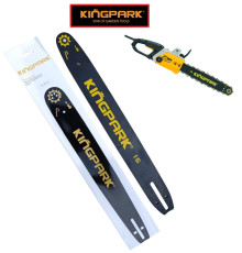 Шина для Электропилы/минипилы узкая KINGPARK 16". 3/8" pico. 1.3, 57 звеньев 