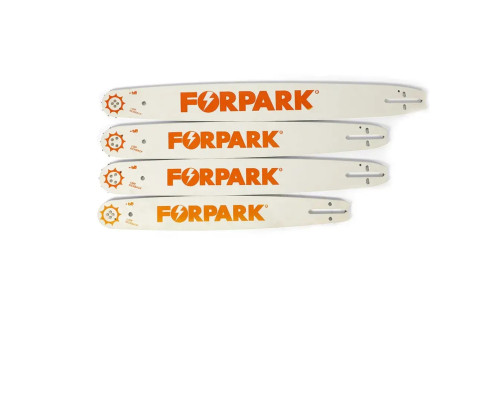 Шина для бензопил FORPARK 18". 325" 1.5, 72 звеньев на 4 заклепки