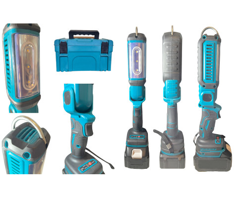 Аккумуляторный LED фонарь 300w под посадку Makita M1 ( без АКБ и З/Б)
