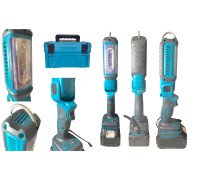 Акумуляторний LED ліхтар 300w під посадку Makita M1 (без АКБ та З/Б)