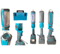 Аккумуляторный LED фонарь 300w под посадку Makita M1 (1шт АКБ и З/Б)