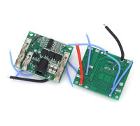 Плата BMS 5S/10S 2MOS 18650 18V/21V до 40A Li-ion для акумулятора Макіта (М1)