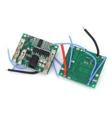 Плата BMS 5S/10S 2MOS 18650 18V/21V до 40A Li-ion для аккумулятора тип Макита (М1)