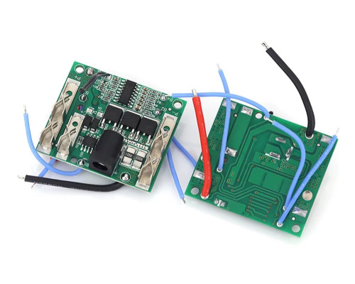 Плата BMS 5S/10S 2MOS 18650 18V/21V до 40A Li-ion для акумулятора Макіта (М1)