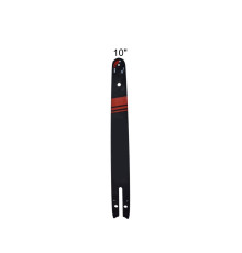 Шина 10" 1/4  1.1 для аккумуляторных пил совместима с цепями под  54, 55, 56, 58 звена