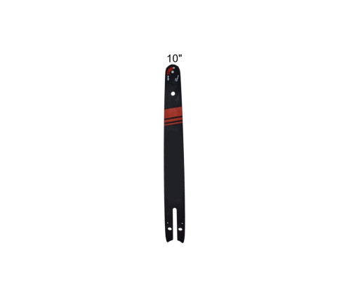 Шина 10" 1/4  1.1 для аккумуляторных пил совместима с цепями под  54, 55, 56, 58 звена