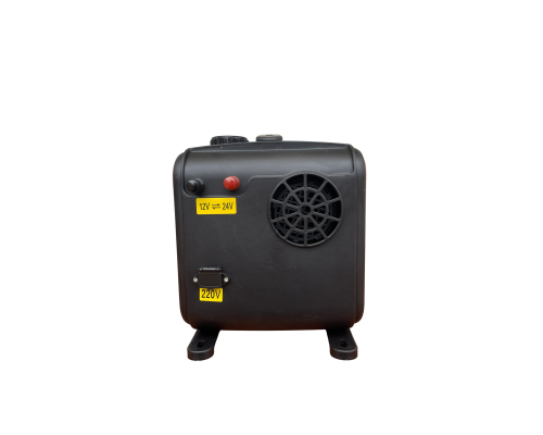 Автономний дизельний нагрівач BULLTEK BT002E 12 кВт (12V/24V/220V) з Bluetooth і 4 соплами