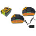 Акумуляторна ланцюгова пила KingPark KL-208 (Безщіткова, шина 8"/20 см, 2 АКБ х 4Аг)