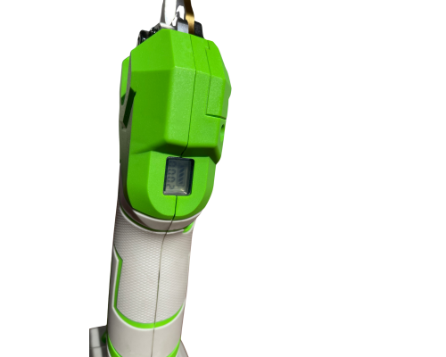 Аккумуляторный секатор HAYAMI HA-1069 (срез до 32 мм, умный дисплей, запасное лезвие)