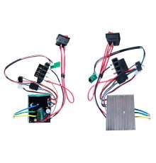 Плата управления бесщеточной аккумуляторной пилы Vitals Master AKZ 3602a, Procraft PKA 40 Li.