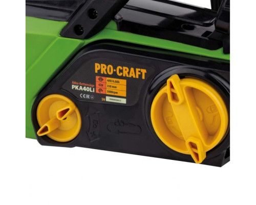 Акумуляторна ланцюгова пилка  Procraft PKA40Li