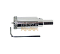 Алмазна коронка по плитці за допомогою ключового (пір’яна) 22 мм SHILI TOOLS FGN022Р