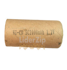 Банку елемент акумулятора NI-CD 1.2 V 2000 mA / h 22х42