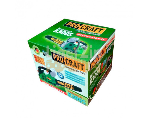 Бензопила Procraft K300S(шина, цепь 30)