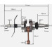 Коленвал кусторез 139F Honda GX35/GX31