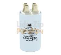 Конденсатор CBB60 10uF 450V клеммы