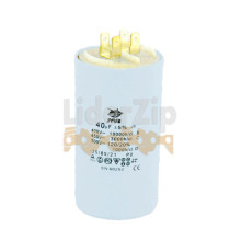 Конденсатор CBB60 40uF 450V клеммы