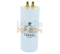 Конденсатор CBB60 65uF 450V клеми