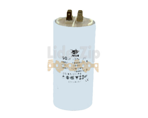 Конденсатор CBB60 90uF 450V клеми